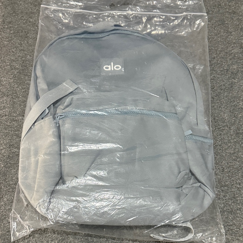 🩶 Alo Yoga City Zen Backpack — Slate Gray NWOT - Picture 6 of 7
